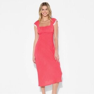 Wild Fable Red Midi Dress